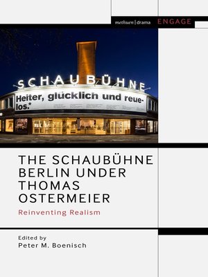 cover image of The Schaubühne Berlin under Thomas Ostermeier